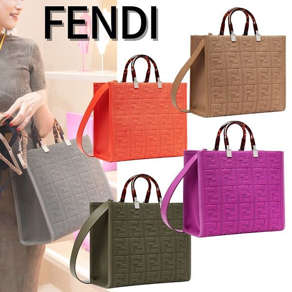 話題の新作*フェンディ サンシャイン ミディアム 偽物 ショッパー